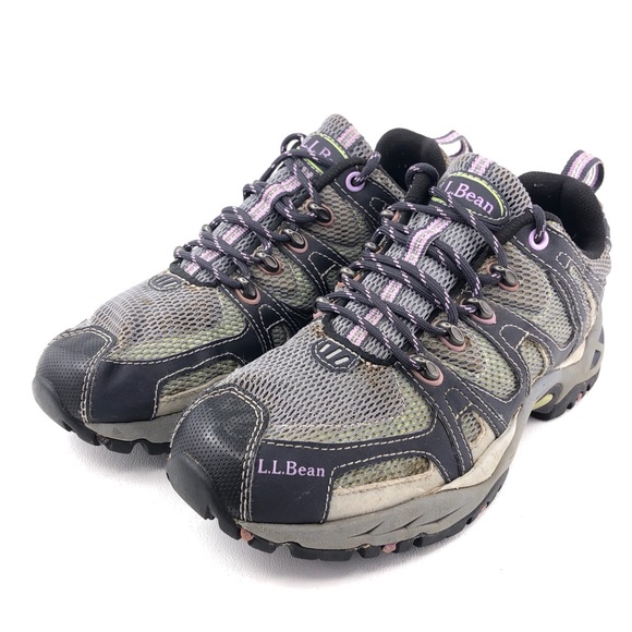 L.L. Bean Low Trail Hiking Shoes 7M - Picture 3 of 12
